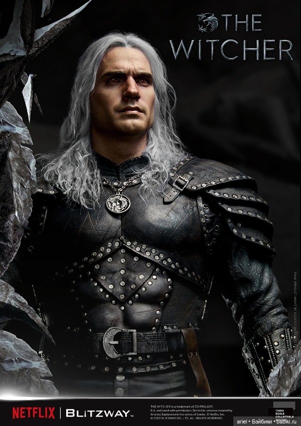 Blitzway анонсировали статую Ведьмака по мотивам сериала «Ведьмак» (фото 2)