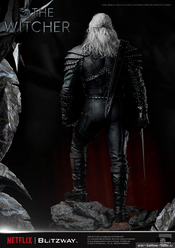 Blitzway анонсировали статую Ведьмака по мотивам сериала «Ведьмак» (фото 7)