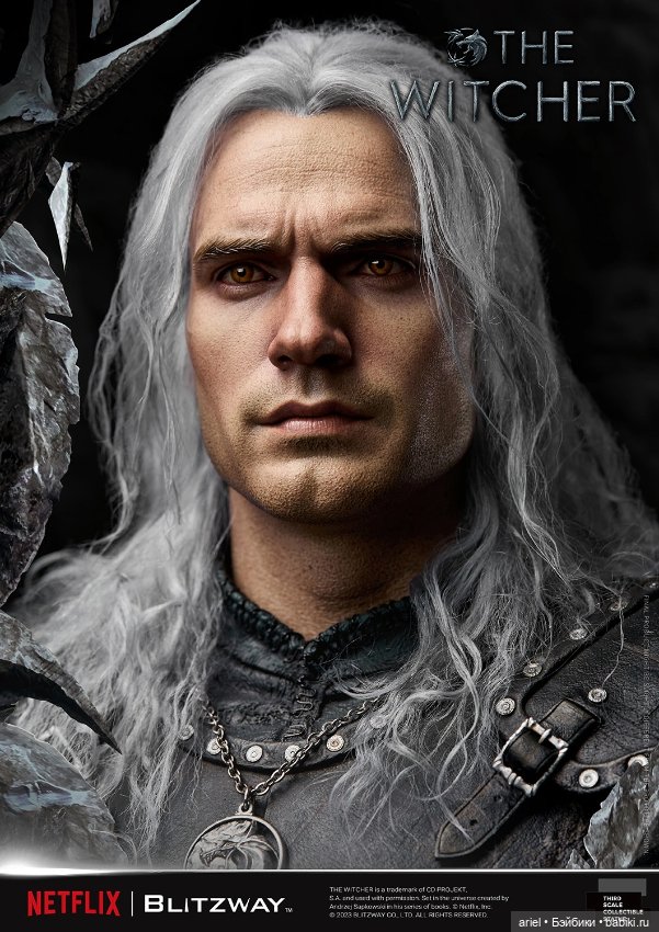 Blitzway анонсировали статую Ведьмака по мотивам сериала «Ведьмак» (фото 9)