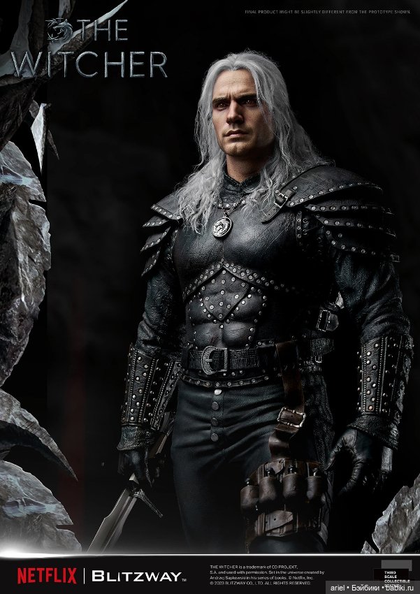 Blitzway анонсировали статую Ведьмака по мотивам сериала «Ведьмак» (фото 5)