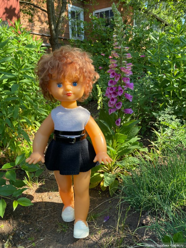 Настя — Советские винтажные куклы (СССР): Ленигрушка (фото 2)