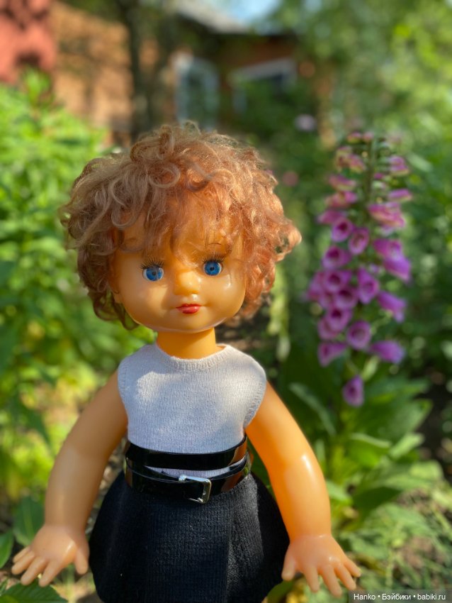 Настя — Советские винтажные куклы (СССР): Ленигрушка (фото 3)