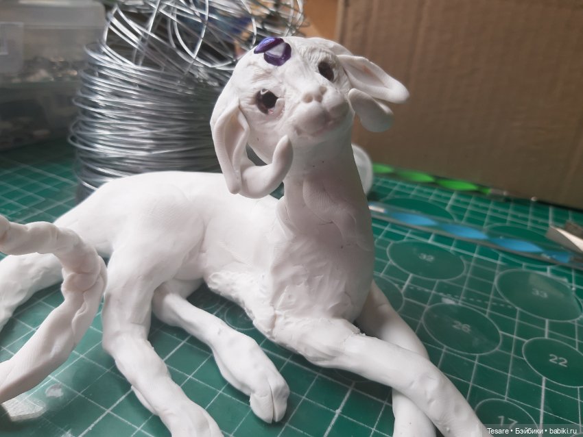 Маленькая кровопийца — Лепка авторских игрушек и папье (фото 6)