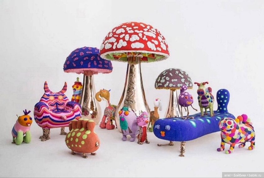 Плоды сотрудничества американских художников Николая и Саймона Хааса с женщинами-бисеристами (фото 7)