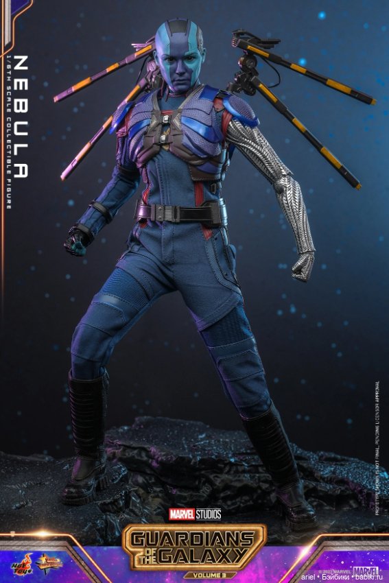 Hot Toys анонсировали фигурку Небулы по мотивам фильма «Стражи Галактики. Часть 3»