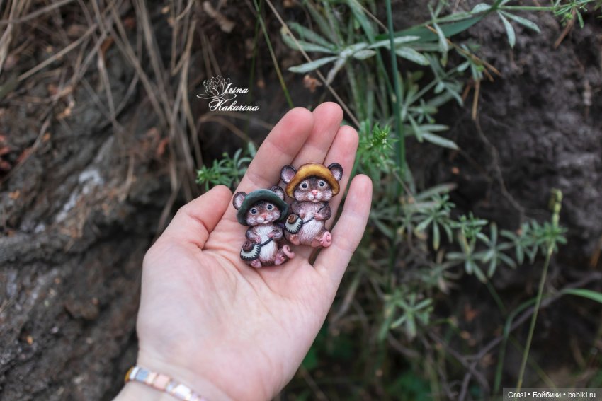 Братья Мышата — Лепка авторских игрушек и папье