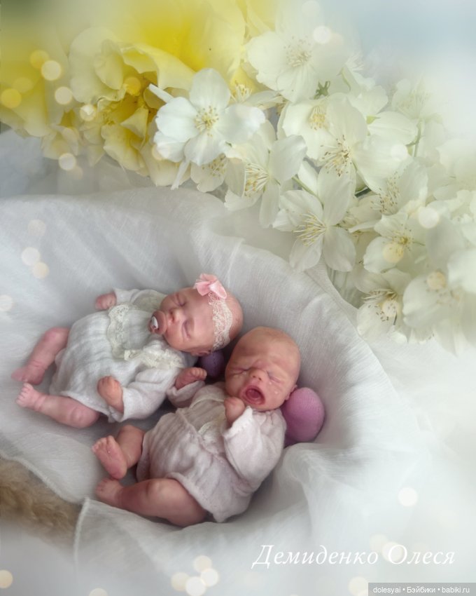 Мои тройняшки 💛✨ — Домашние фото авторских кукол: личные коллекции (фото 2)