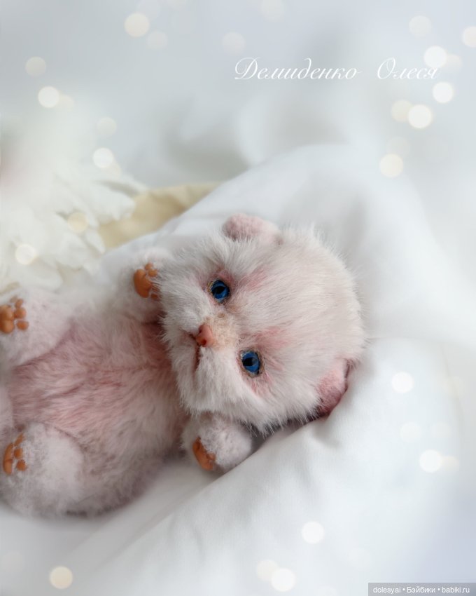 Котёнок Симба 🩷 — Авторские мишки Тедди и друзья: фото (фото 6)