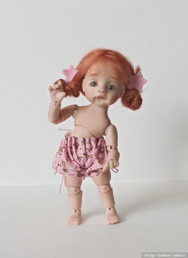 Активная Малышка — Авторские шарнирные куклы своими руками: лепка (фото 6)