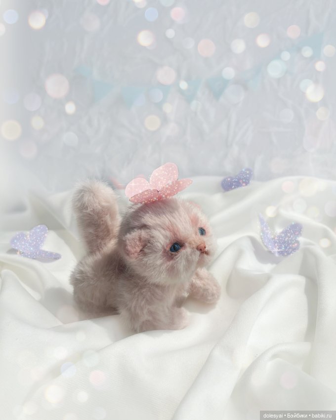 Котёнок Симба 🩷 — Авторские мишки Тедди и друзья: фото