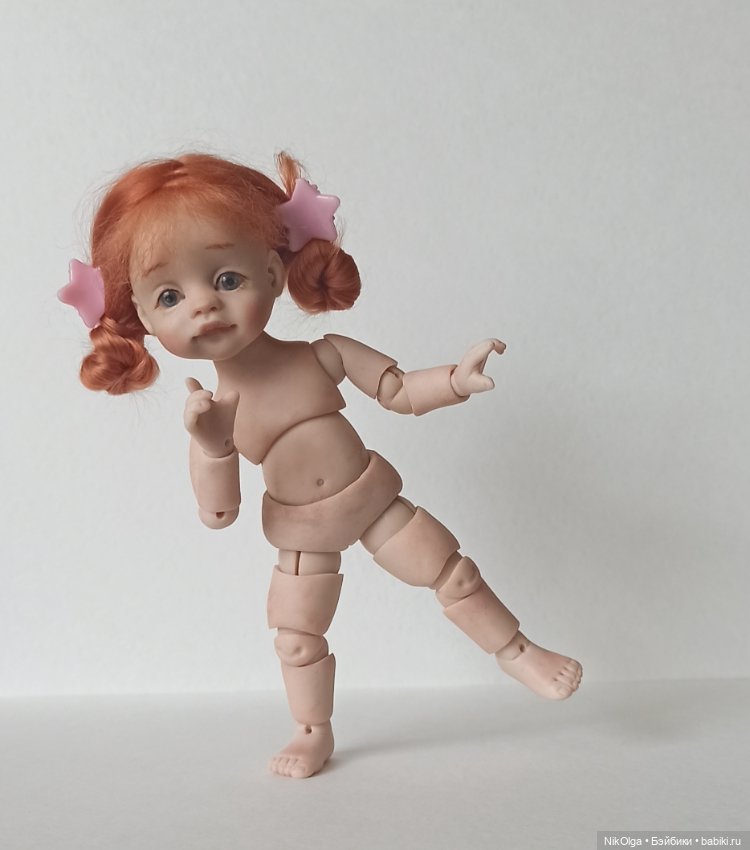Активная Малышка — Авторские шарнирные куклы своими руками: лепка (фото 3)