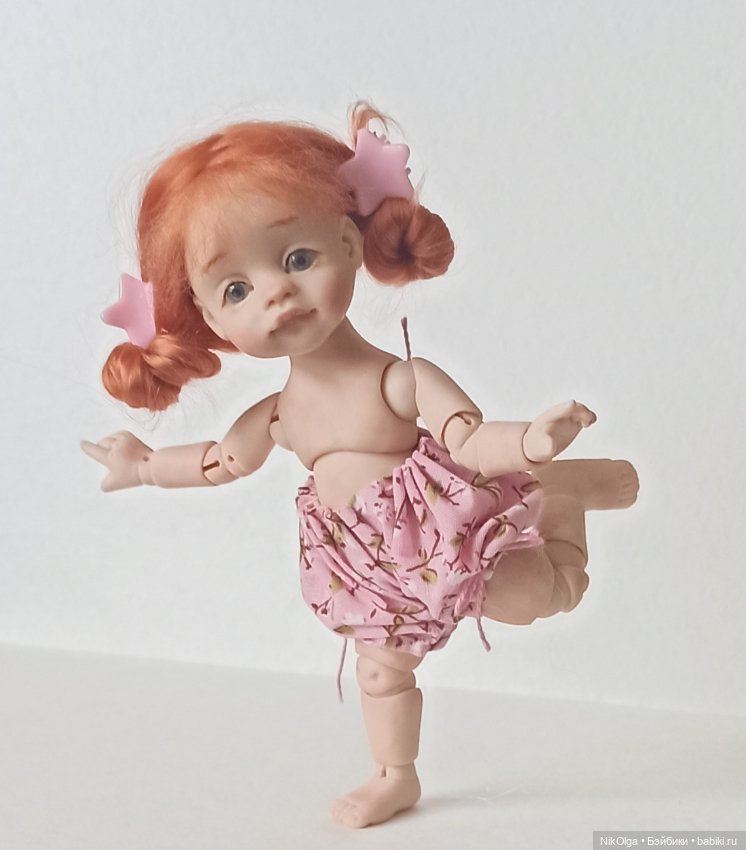 Активная Малышка — Авторские шарнирные куклы своими руками: лепка (фото 7)