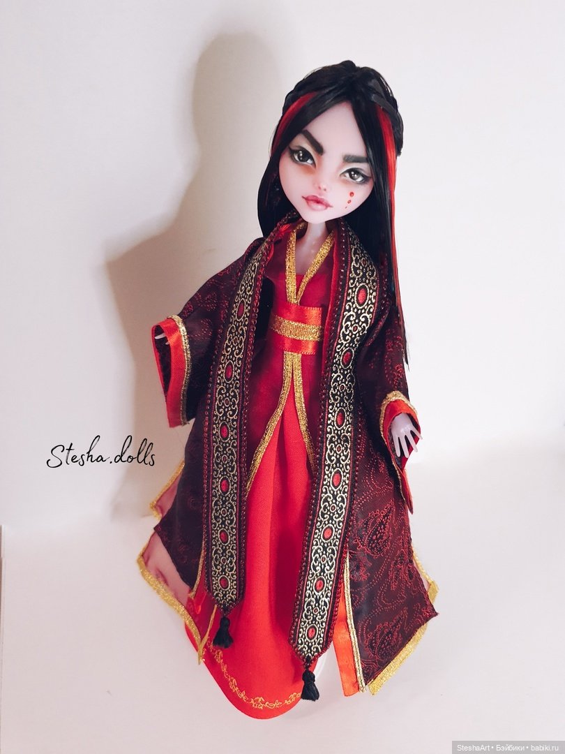 Волшебница с востока и ее дракон. ООАК (фото 8)