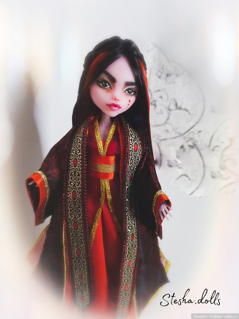 Волшебница с востока и ее дракон. ООАК (фото 9)