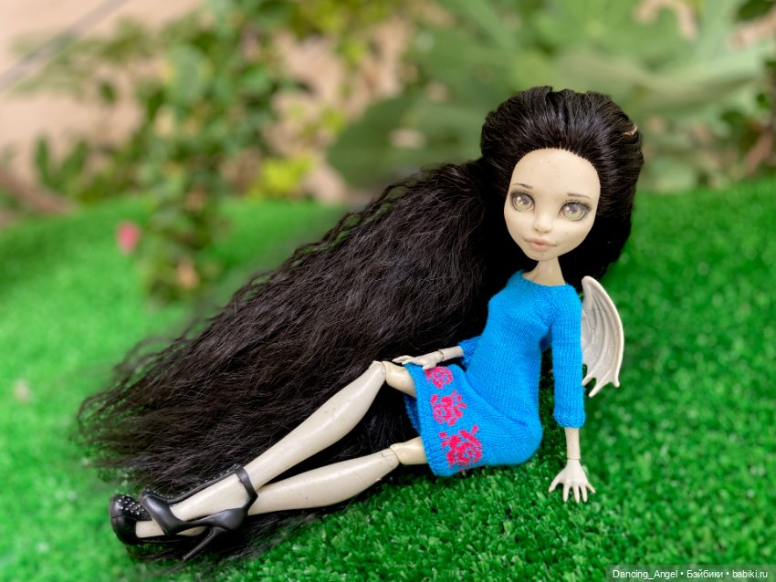 Цветочные платья — Одежда и обувь для кукол своими руками: фото (фото 5)