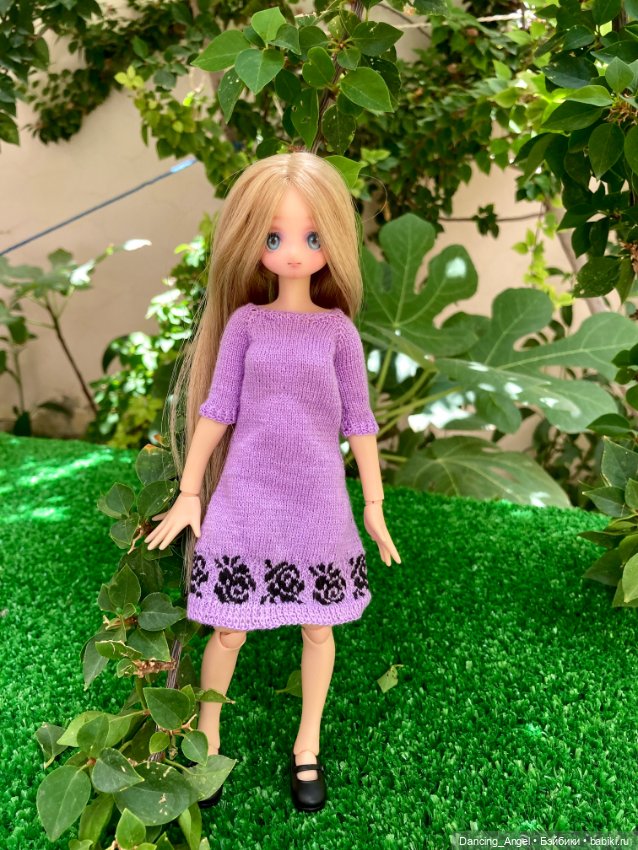 Цветочные платья — Одежда и обувь для кукол своими руками: фото (фото 6)