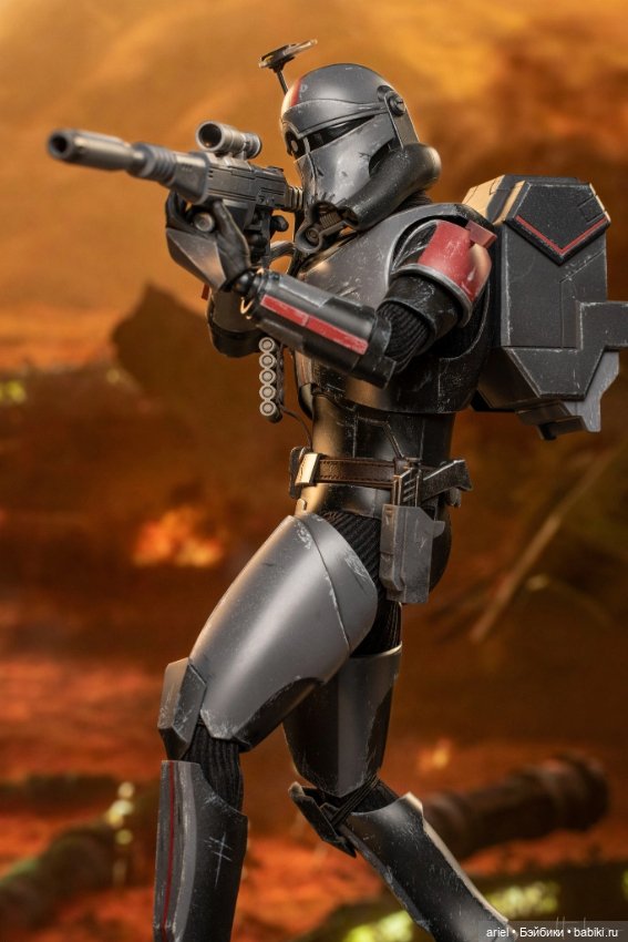 В Гонконге состоялся релиз фигурки Прицельщика от Hot Toys по мотивам анимационного сериала «Звёздные войны: Бракованная партия» (фото 6)