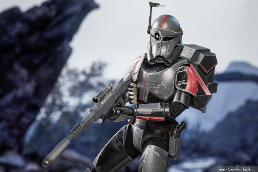 В Гонконге состоялся релиз фигурки Прицельщика от Hot Toys по мотивам анимационного сериала «Звёздные войны: Бракованная партия» (фото 9)