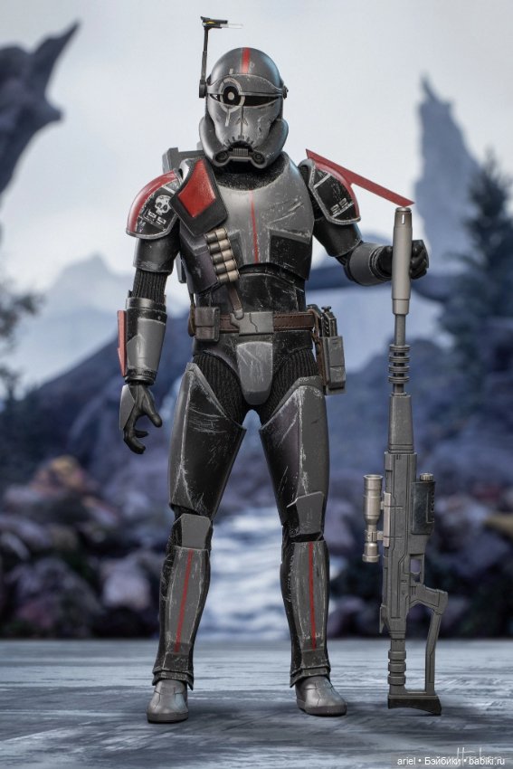 В Гонконге состоялся релиз фигурки Прицельщика от Hot Toys по мотивам анимационного сериала «Звёздные войны: Бракованная партия» (фото 5)