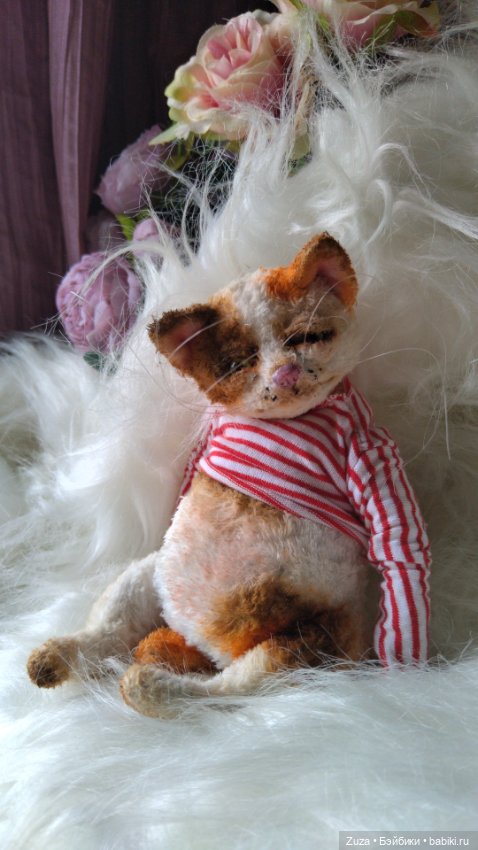 Кошки и собаки — Авторские мишки Тедди и друзья: фото (фото 6)