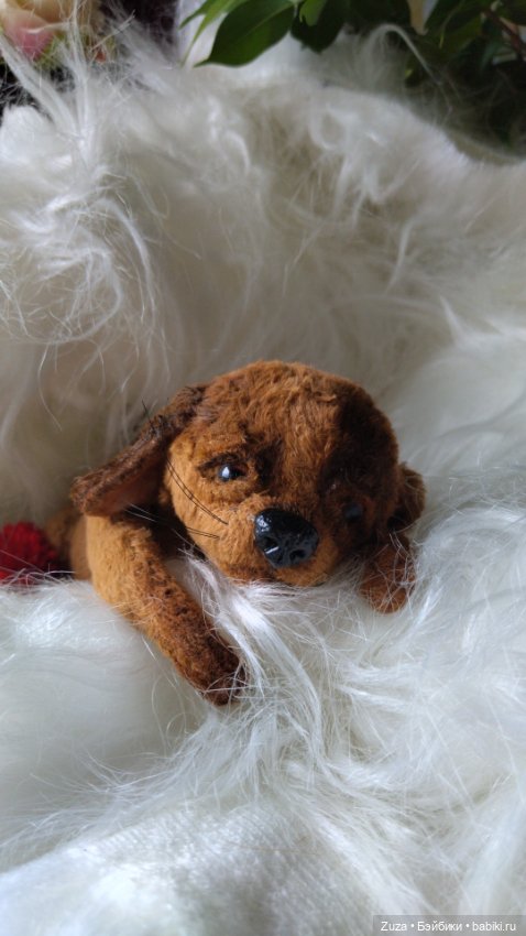 Кошки и собаки — Авторские мишки Тедди и друзья: фото (фото 10)