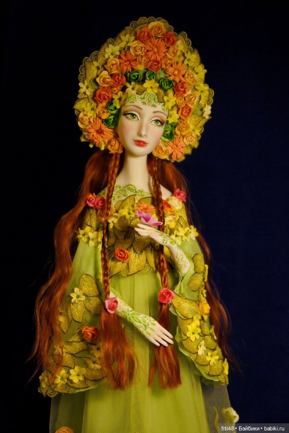 Авторские куклы Галины Сорокиной (фото 9)