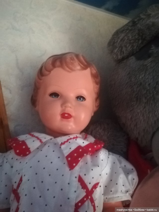 Кукла Днепрянка — Советские винтажные куклы (СССР): Ленигрушка (фото 7)