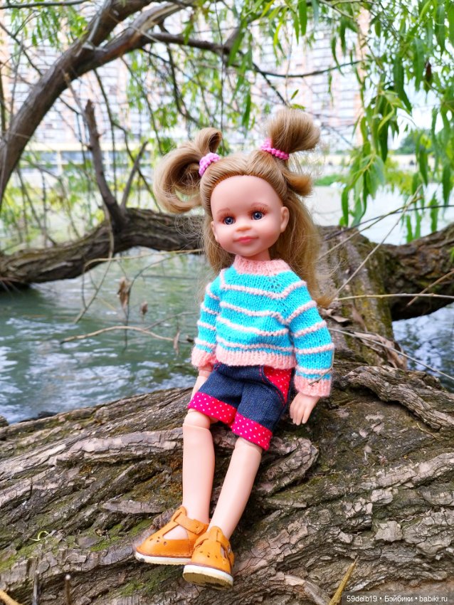 Василиса у реки — Куклы Paola Reina (Паола Рейна): новинки (фото 10)