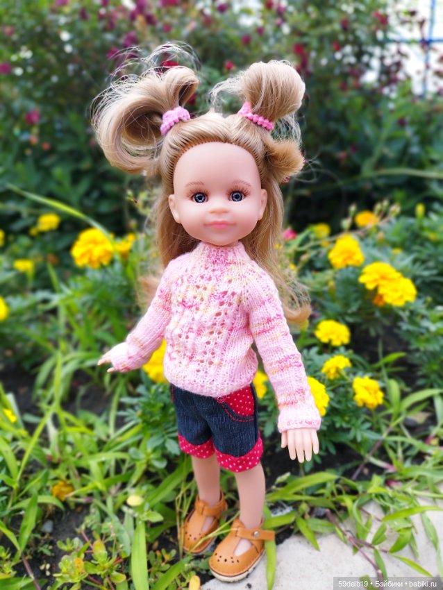 Василиска и бархатцы — Куклы Paola Reina (Паола Рейна): новинки (фото 4)