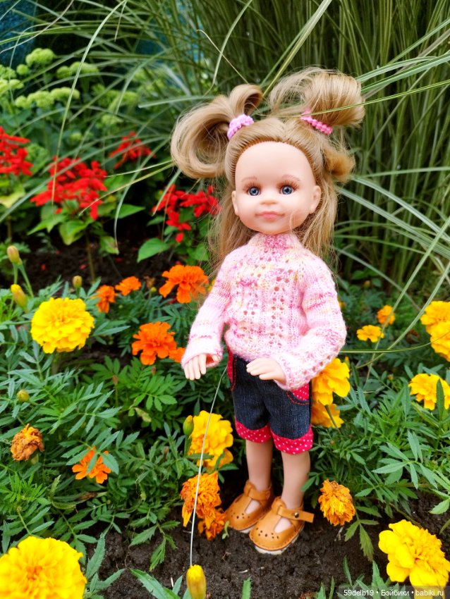 Василиска и бархатцы — Куклы Paola Reina (Паола Рейна): новинки (фото 2)