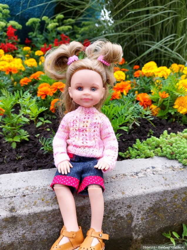 Василиска и бархатцы — Куклы Paola Reina (Паола Рейна): новинки (фото 6)