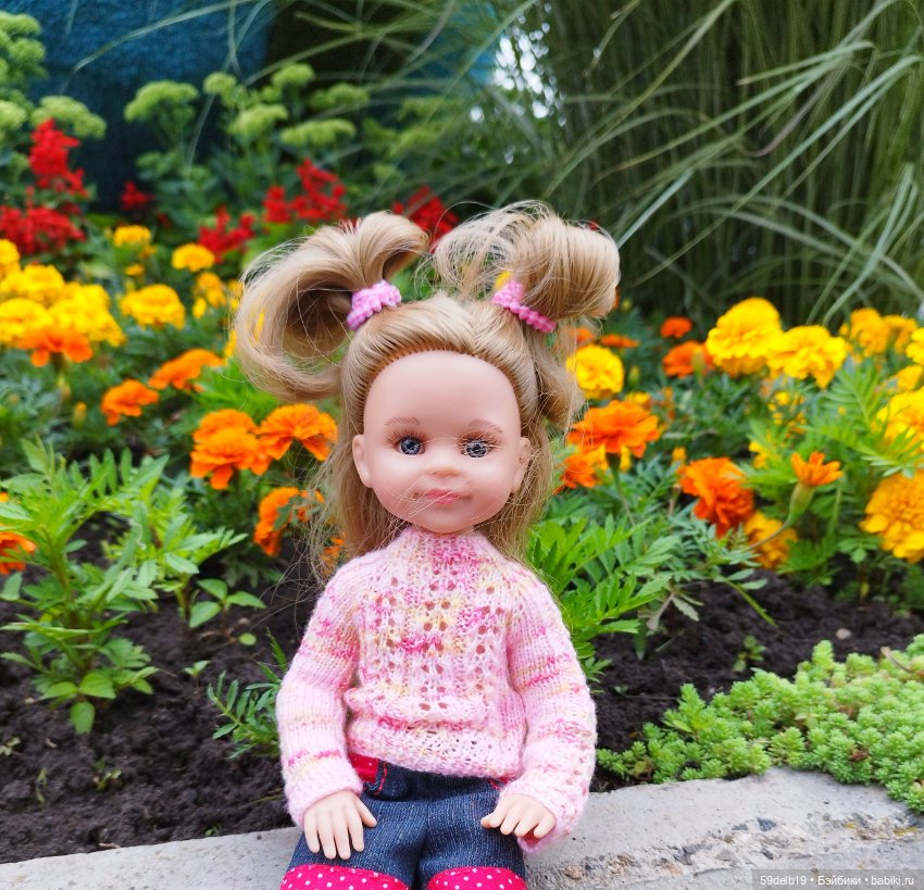 Василиска и бархатцы — Куклы Paola Reina (Паола Рейна): новинки (фото 9)