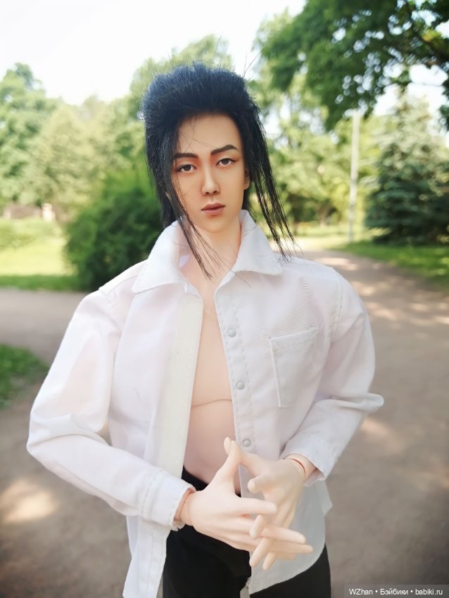 Ван Ибо: элементы танца — Портретные куклы знаменитостей: звезды кино (фото 10)