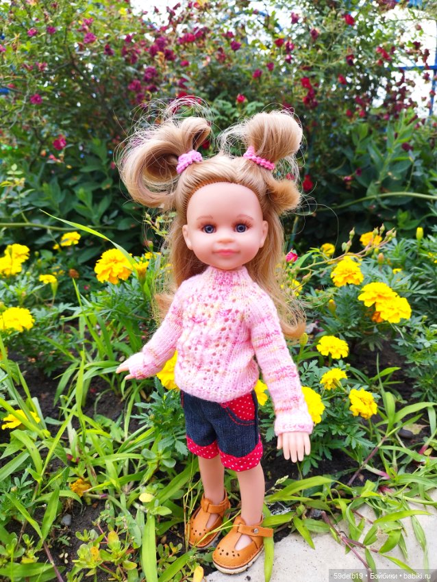 Василиска и бархатцы — Куклы Paola Reina (Паола Рейна): новинки