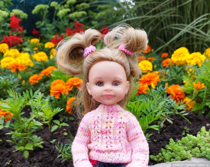 Василиска и бархатцы — Куклы Paola Reina (Паола Рейна): новинки (фото 8)