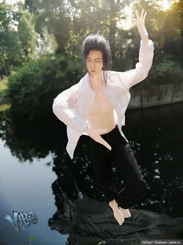 Ван Ибо: элементы танца — Портретные куклы знаменитостей: звезды кино (фото 9)