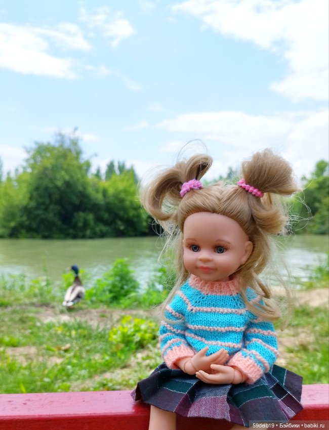 Василиса у реки — Куклы Paola Reina (Паола Рейна): новинки