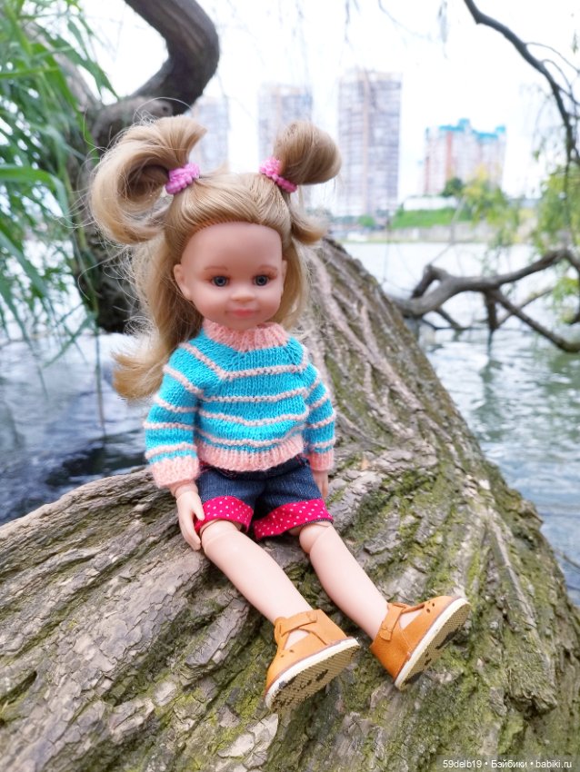 Василиса у реки — Куклы Paola Reina (Паола Рейна): новинки (фото 8)