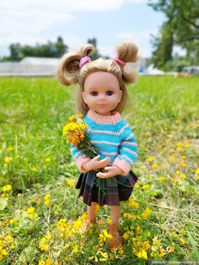 Полевые цветы — Куклы Paola Reina (Паола Рейна): новинки (фото 3)
