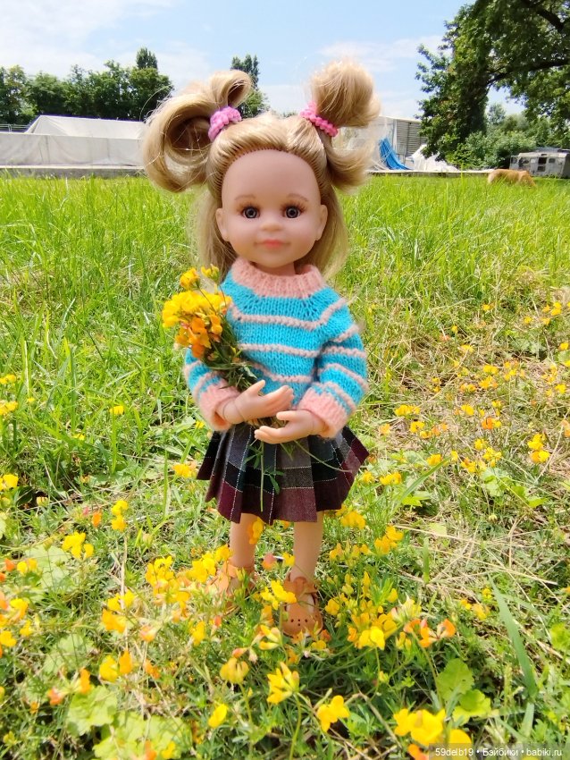 Полевые цветы — Куклы Paola Reina (Паола Рейна): новинки (фото 4)