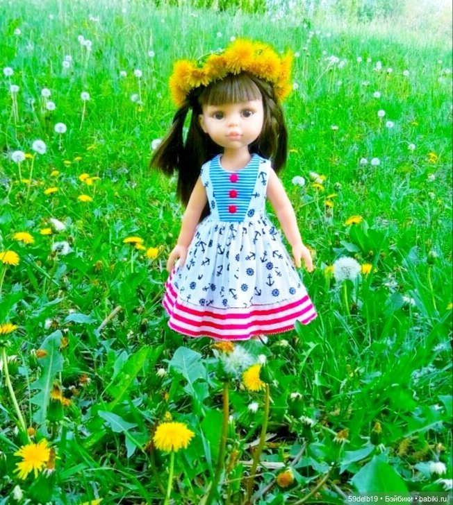 Полевые цветы — Куклы Paola Reina (Паола Рейна): новинки (фото 9)