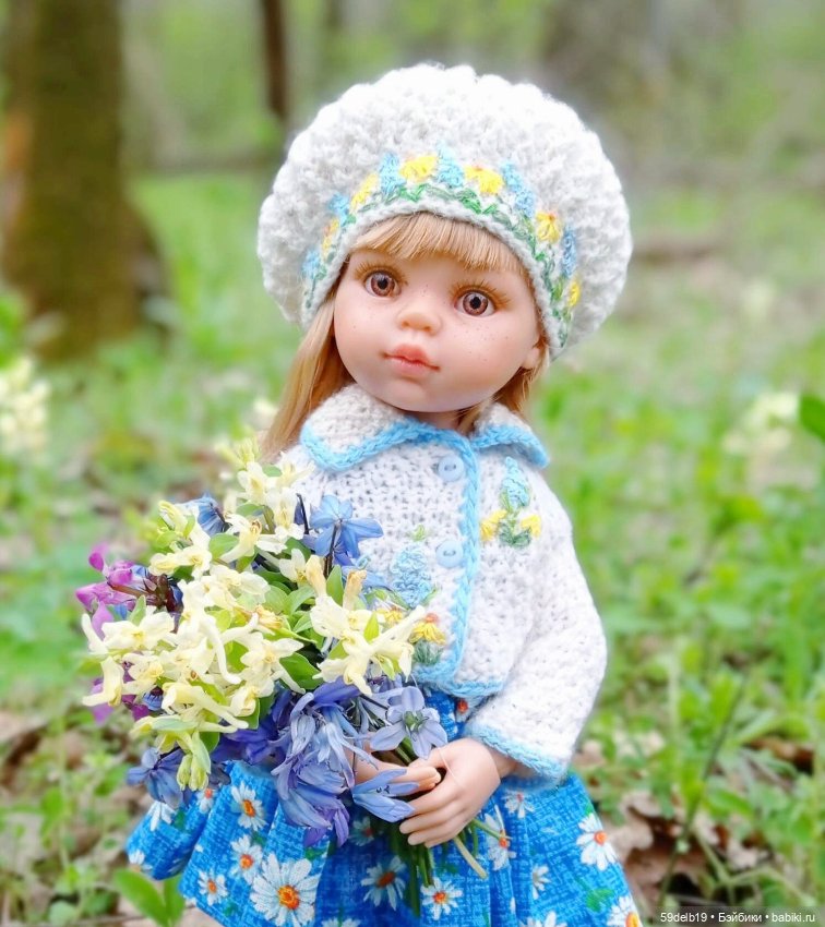 Полевые цветы — Куклы Paola Reina (Паола Рейна): новинки