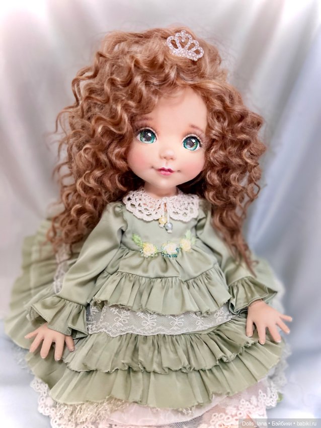 Интерьерная текстильная кукла (фото 3)