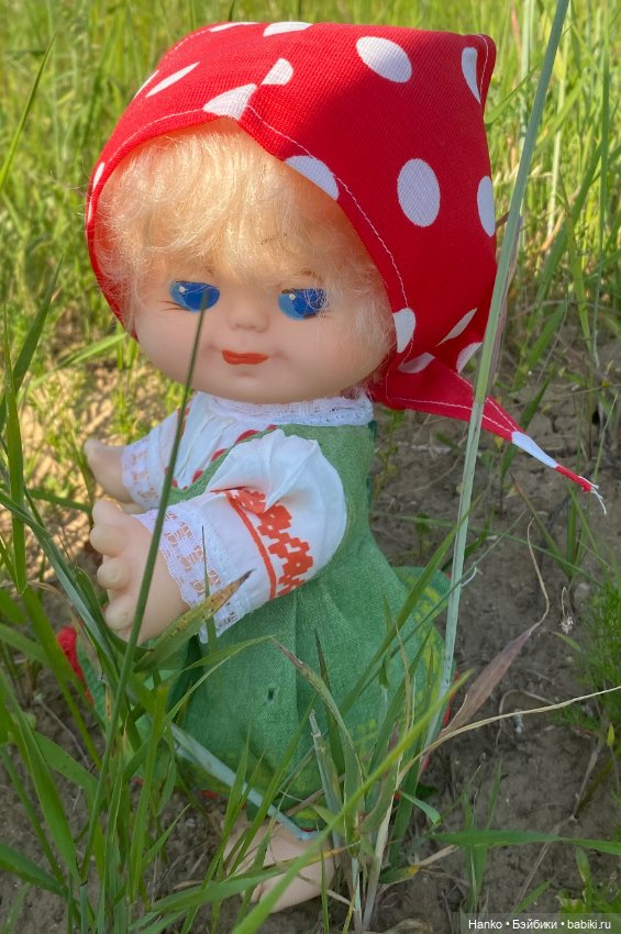 В деревне — Советские винтажные куклы (СССР): Ленигрушка (фото 6)