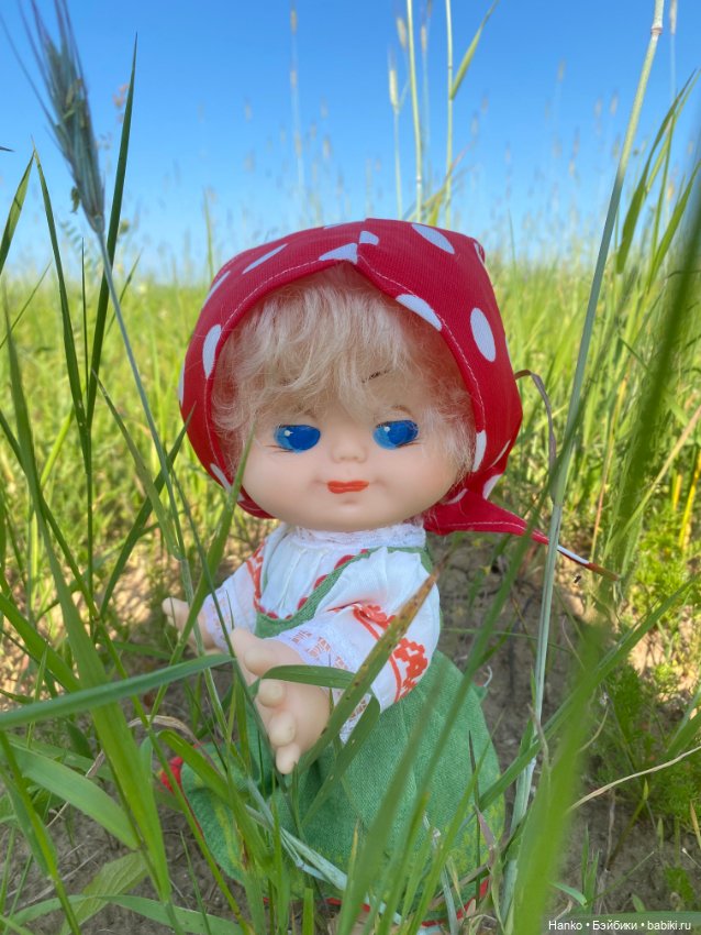 В деревне — Советские винтажные куклы (СССР): Ленигрушка (фото 8)