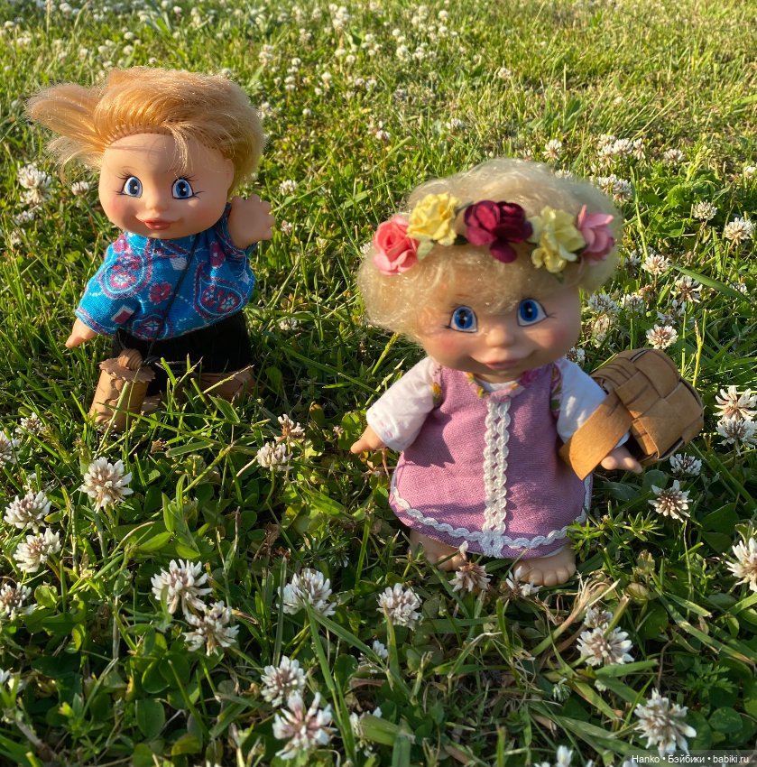 В деревне — Советские винтажные куклы (СССР): Ленигрушка