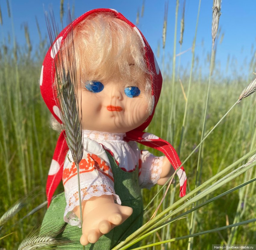 В деревне — Советские винтажные куклы (СССР): Ленигрушка (фото 10)