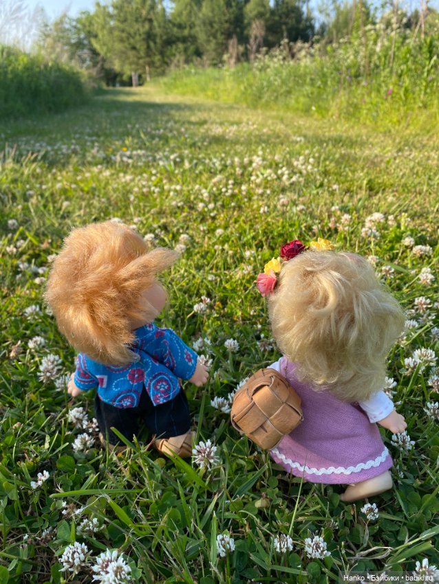 В деревне — Советские винтажные куклы (СССР): Ленигрушка