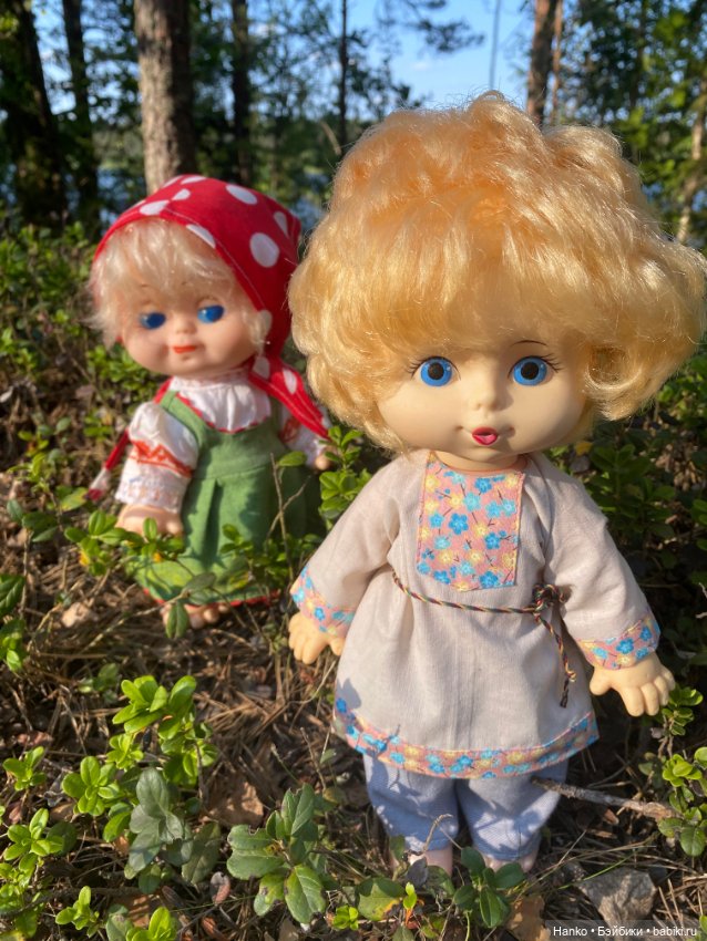 В деревне — Советские винтажные куклы (СССР): Ленигрушка