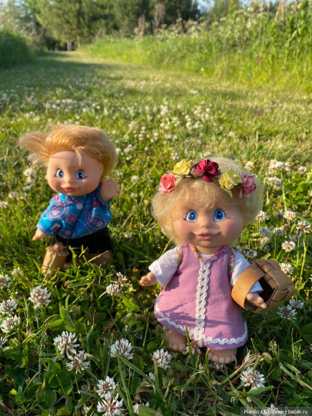 В деревне — Советские винтажные куклы (СССР): Ленигрушка